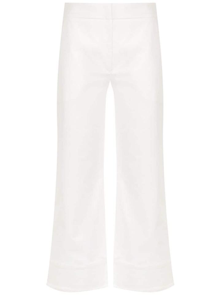 Egrey Cropped Pants - White