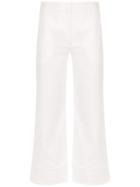 Egrey Cropped Pants - White