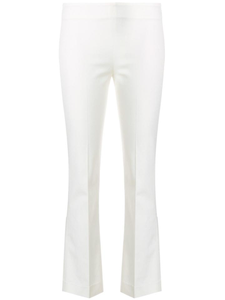 Meme Classic Cropped Trousers - White