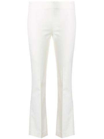 Meme Classic Cropped Trousers - White