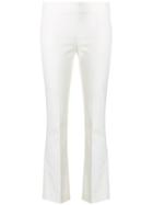 Meme Classic Cropped Trousers - White
