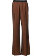 Erika Cavallini Wide Leg Trousers - Brown