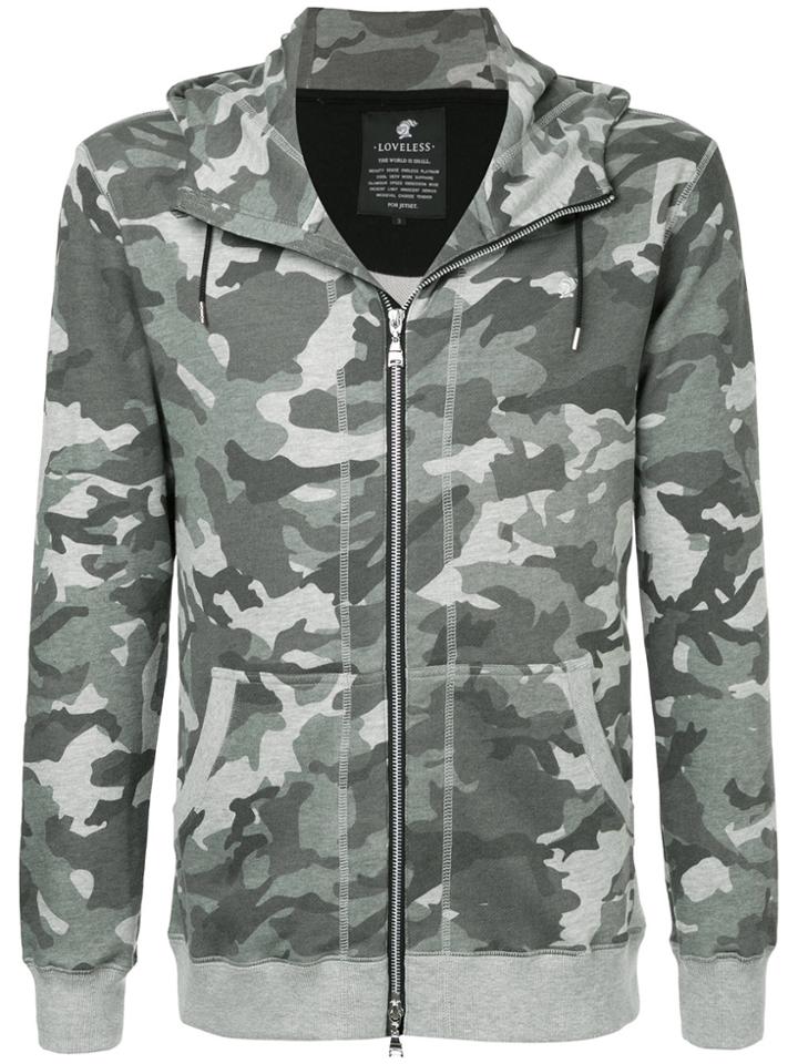 Versace Collection Zip Front Hoodie - Black