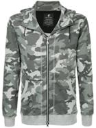 Versace Collection Zip Front Hoodie - Black