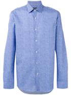 Boss Hugo Boss - Dot Detail Shirt - Men - Cotton - 41, Blue, Cotton
