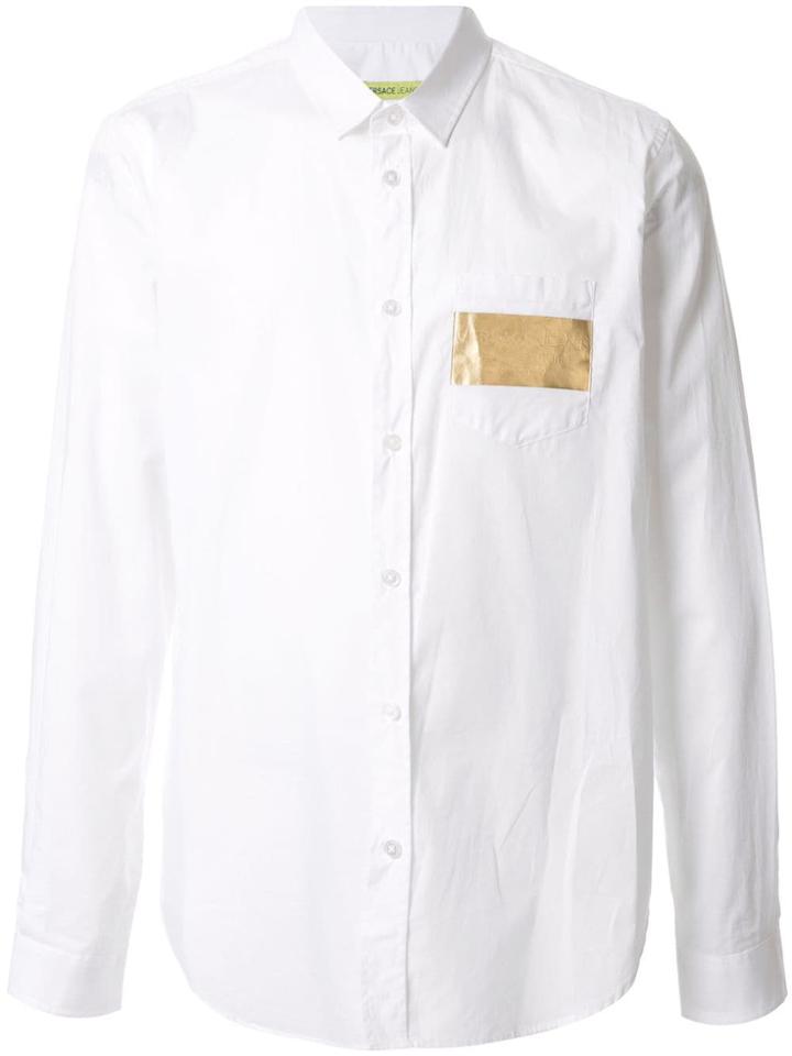 Versace Jeans Pocket Detail Shirt - White