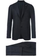 Lardini Checked Formal Suit