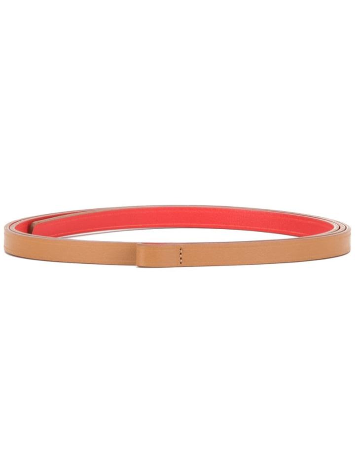 Sofie D'hoore Slim Knot-belt - Red
