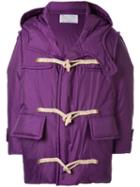 Kolor Padded Duffle Coat - Purple