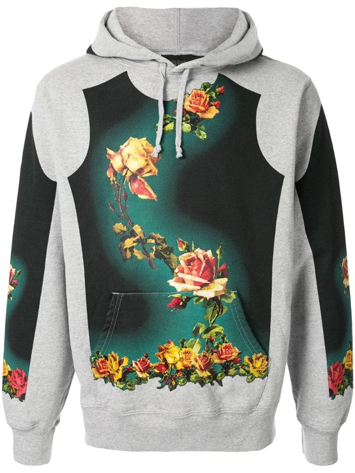 Supreme X Jpg Floral Print Hoodie - Grey