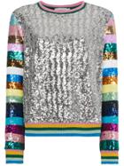 Mary Katrantzou Magpie Sequin Embellished Top - Multicolour