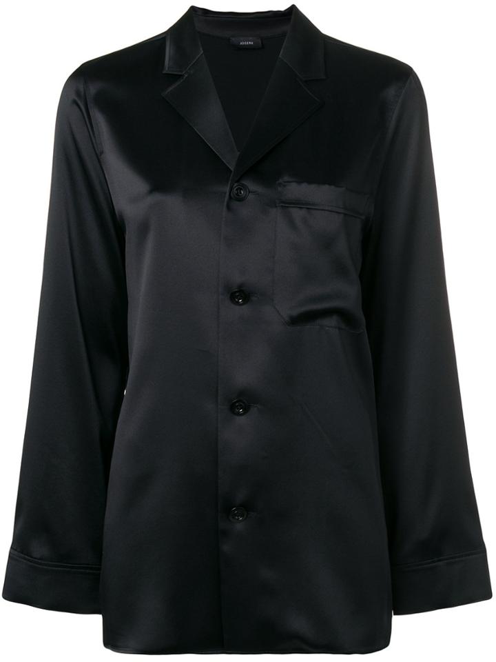 Joseph Rupert Satin Blouse - Black