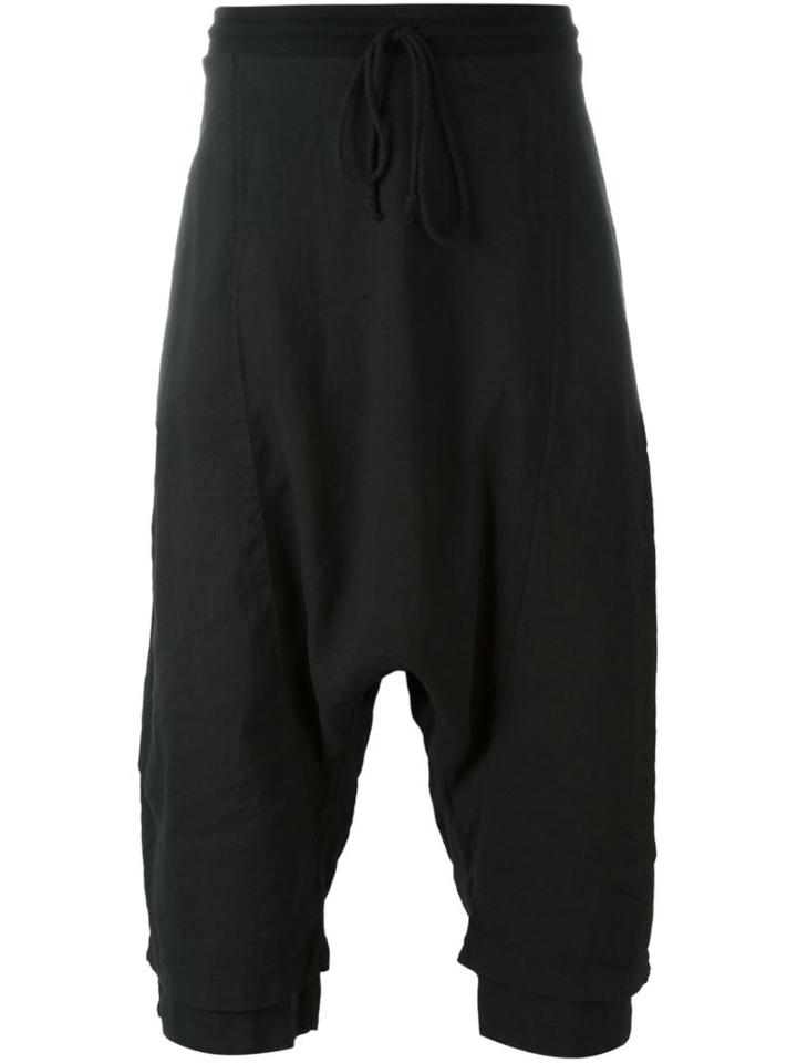 Lost & Found Rooms Cropped Drop Crotch Track Pants