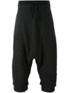 Lost & Found Rooms Cropped Drop Crotch Track Pants