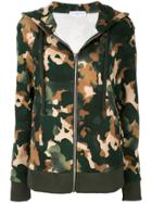 Ih Nom Uh Nit Camouflage Print Hoodie - Green