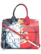 Salvatore Ferragamo The Studio Printed Bag - White