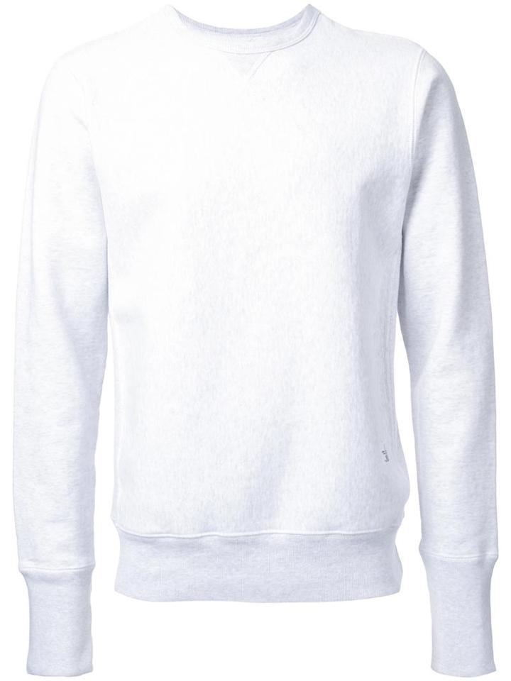 Bedwin & The Heartbreakers Crew Neck Sweatshirt, Men's, Size: 3, Grey, Cotton