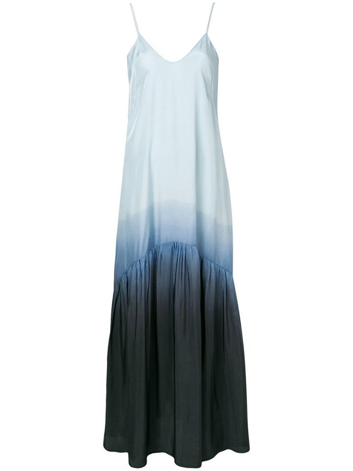 8pm Ombré Print Maxi Dress - Blue