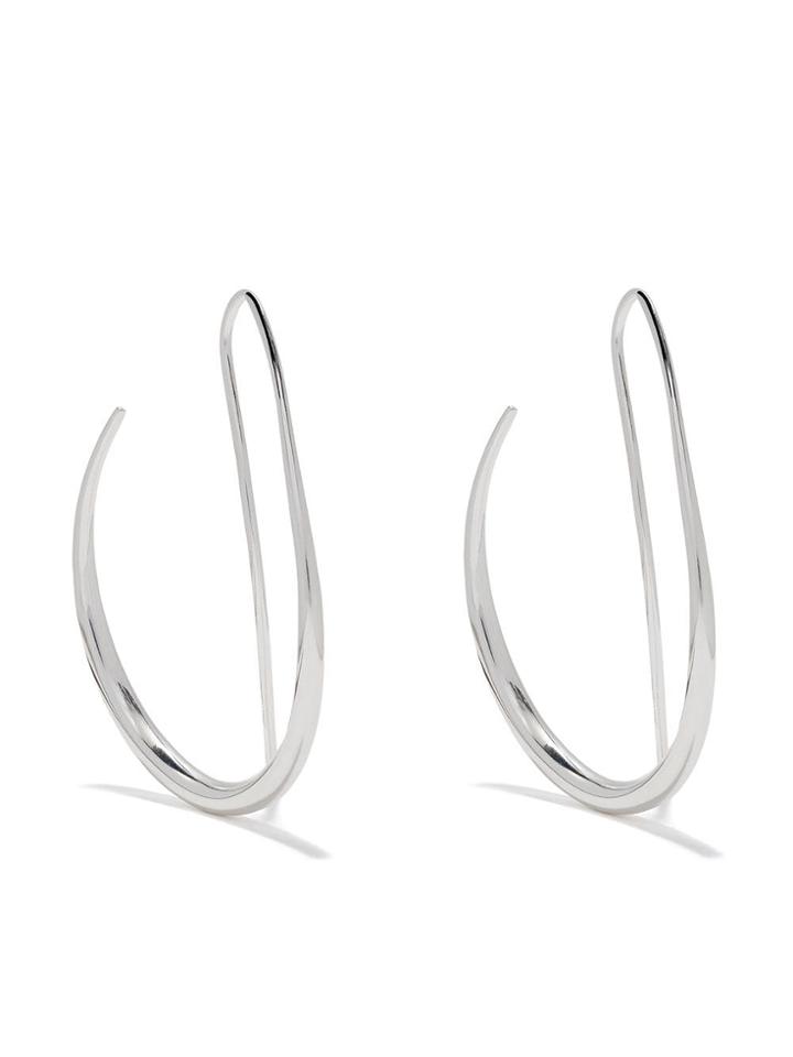 Georg Jensen Offspring Double Earhoops - Silver