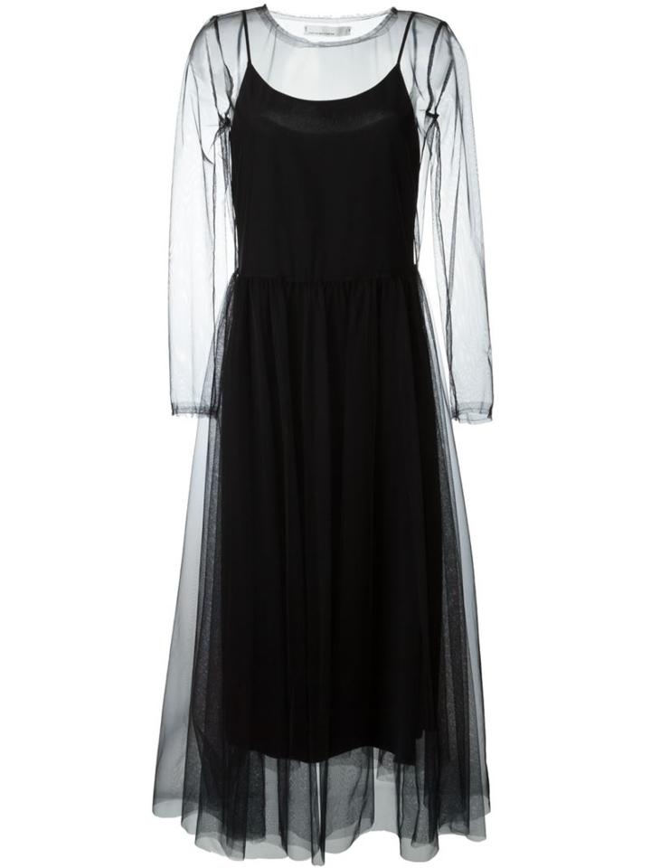 Nostra Santissima Scido Dress, Women's, Size: 42, Black, Polyamide