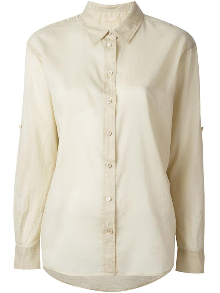 Closed Classic Shirt, Women's, Size: L, Nude/neutrals, Cotton