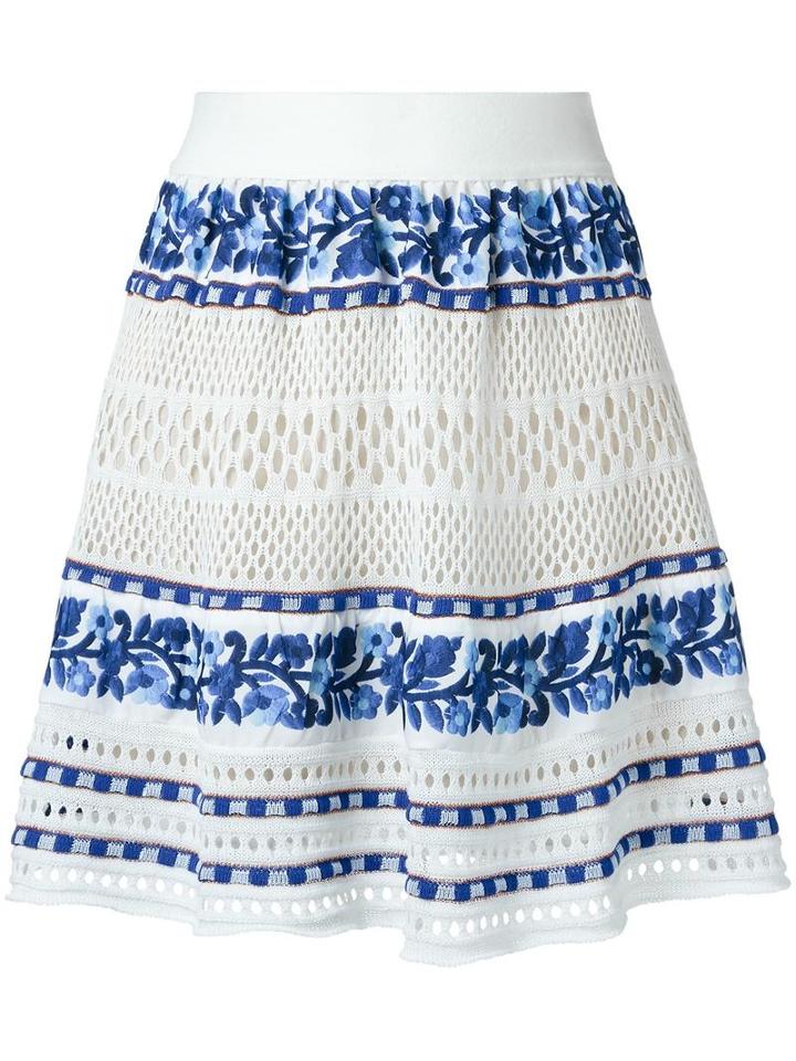 Cecilia Prado Crochet Skirt, Women's, Size: P, Nude/neutrals, Cotton/acrylic