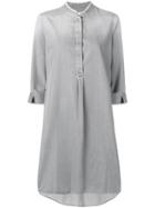Fabiana Filippi 3/4 Sleeve Dress - Grey