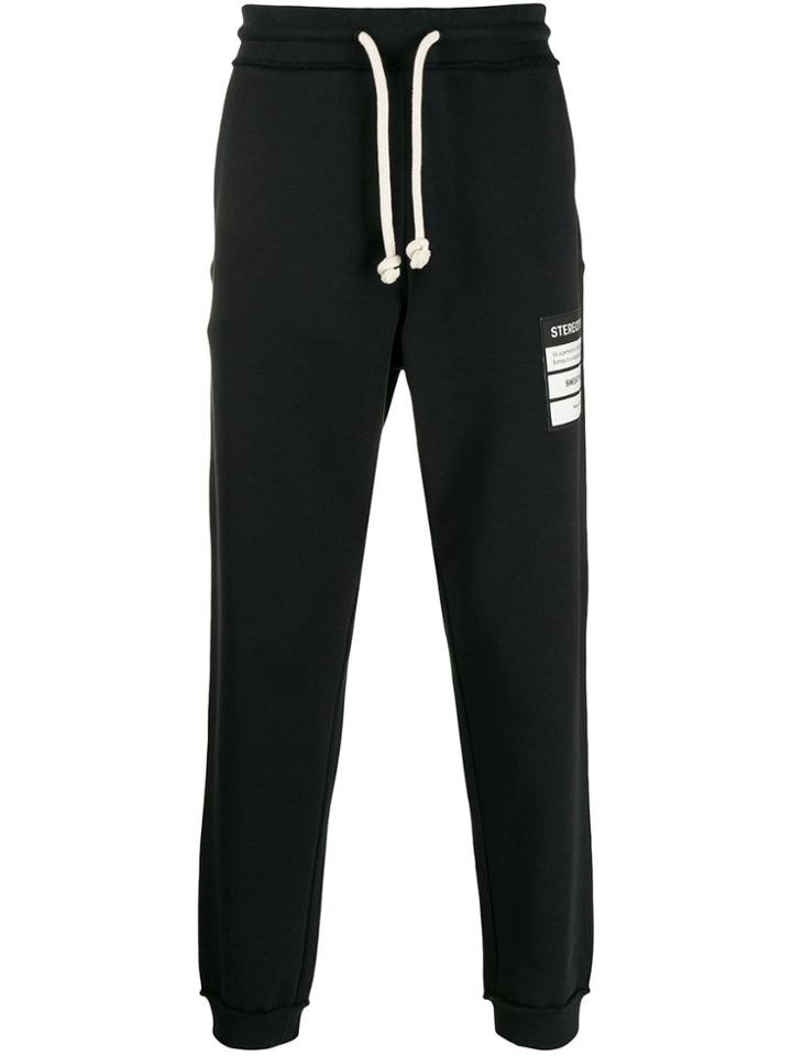Maison Margiela Stereotype Track Trousers - Black