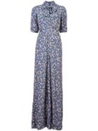 By Timo Printed Daffodils Jumpsuit - Black