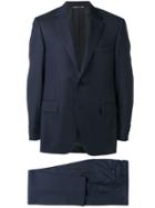 Canali Micro-pattern Suit - Blue