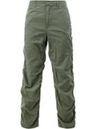 Undercover Gathered Seam Trousers, Men's, Size: 4, Green, Cotton