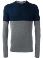 Colour Block Jumper, Men's, Size: Xxl, Blue, Cashmere, Rag & Bone