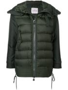 Moncler Padded Hooded Jacket - Green