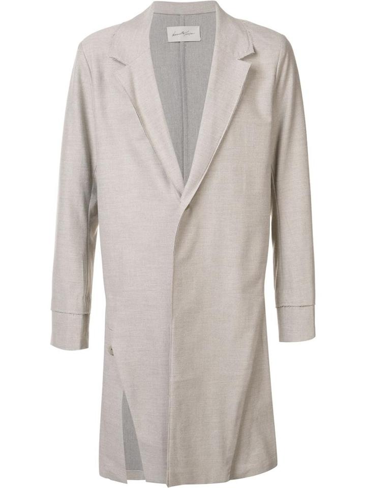 Ne. Sense 'zen' Coat, Men's, Size: Small, Nude/neutrals, Polyester/rayon/wool