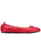 Charlotte Olympia Cat Ballerinas - Red