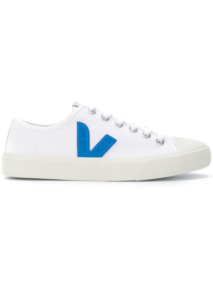 Veja Low Top Logo Sneakers - White