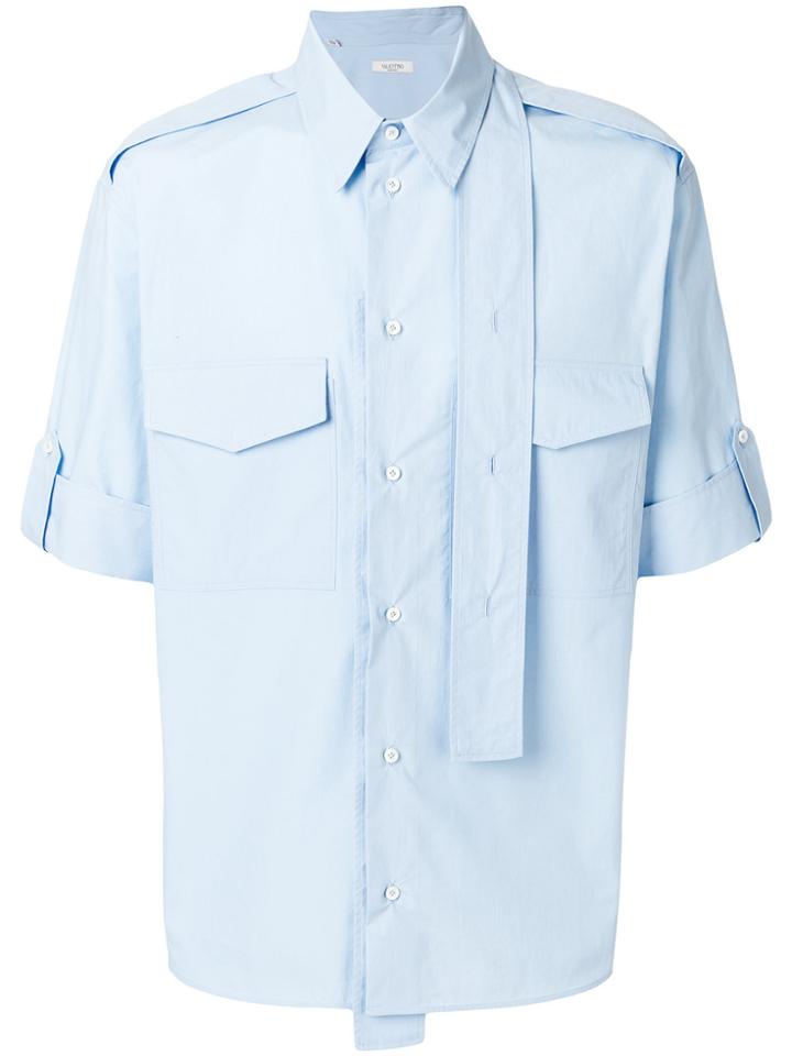 Valentino Short-sleeve Couture T-shirt - Blue