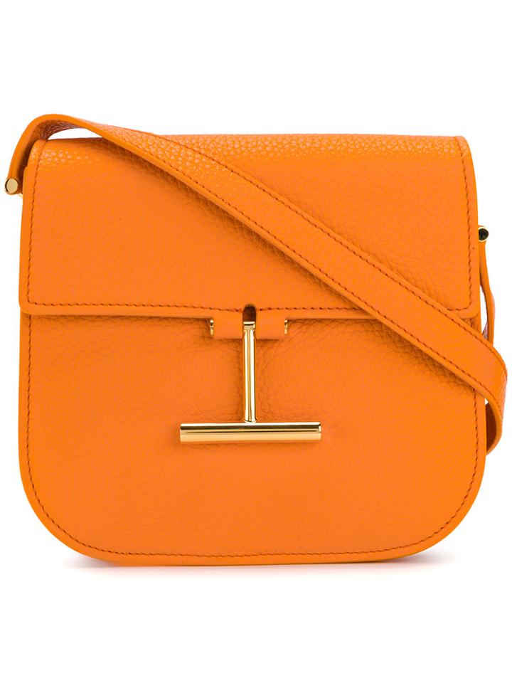 Tom Ford T Clasp Shoulder Bag - Yellow & Orange