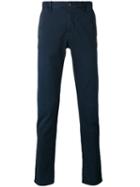 Incotex - Slim Fit Trousers - Men - Cotton/spandex/elastane - 31, Blue, Cotton/spandex/elastane