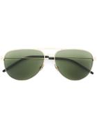Saint Laurent 'classic 11' Sunglasses, Adult Unisex, Grey, Metal/glass