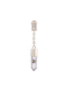 Parts Of Four Padlock Charm Earring - Metallic