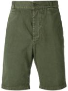 Aspesi - Casual Bermuda Shorts - Men - Cotton - 52, Green, Cotton