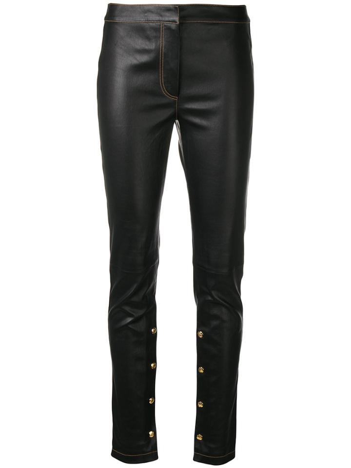 Loewe Skinny-fit Biker Leggings - Black