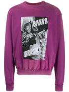 Paura Logo Sweatshirt - Purple
