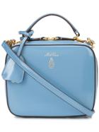 Mark Cross Vintage Style Mini-tote Handbag - Blue