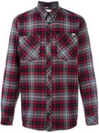 Carhartt Plaid Button Down Shirt, Men's, Size: Xl, Grey, Cotton
