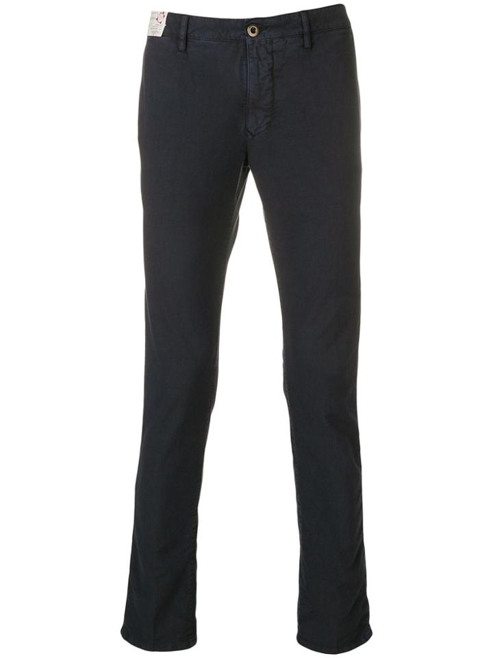 Incotex Basic Chinos - Blue