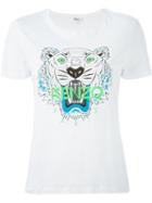 Kenzo - 'tiger' T-shirt - Women - Cotton - S, White, Cotton