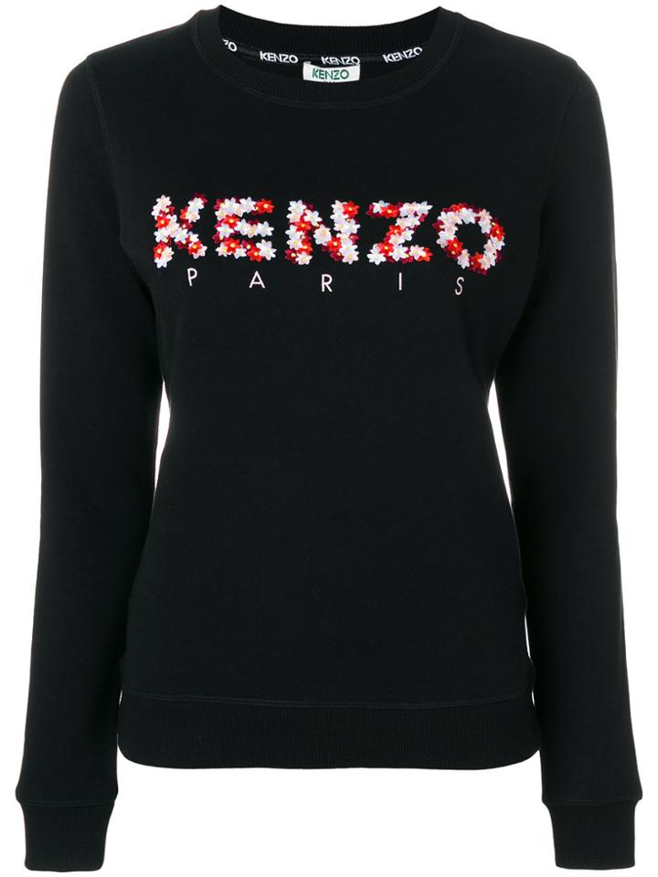 Kenzo Logo Sweatshirt - Black