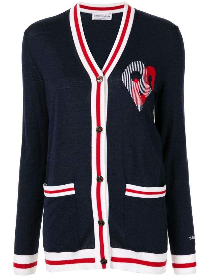 Sonia Rykiel 'sr' Cardigan - Blue